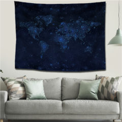 タペストリーでいろいろな場所の雰囲気を楽しむ