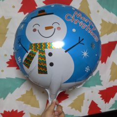 アルミフィルムバルーンの空気の入れ方